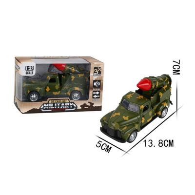 China Friction Toy Military Diecast Car Toys Open Door Army Truck Diecast Toys Set Pull Back Mini Metal For Kids 1:32 for sale