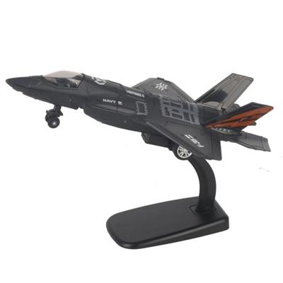 China 1:72 RC Model Die Cast Toy Pull Back Die Cast Child Airplane Model Combine Flat Simulation Toy With Sound /light for sale