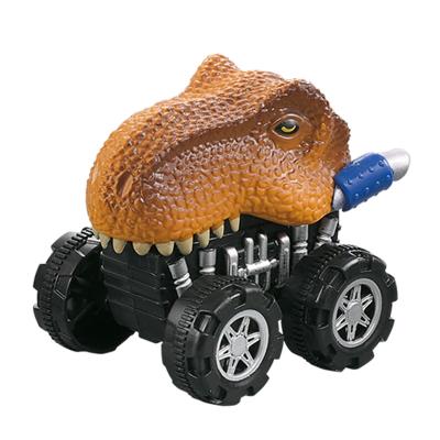 China Amazon Hot Sale Mini Friction Toy Dinosaur Pull Back Dinosaur Car Toy Vehicles Toys Pull-Back Kid Toy Dinosaur for sale