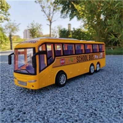 China Friction Toy Chenghai Toys Plastic Toy Cars Gift for Kids Friction Car School Bus Friction Toy Vehicles Boys Gifts for sale