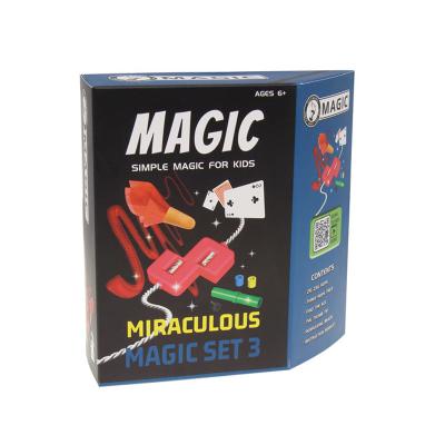 China Plastic Magic Vanish 5 Magic Tricks Seteducational Table Games Magic Tricks Set Professional Magician for sale