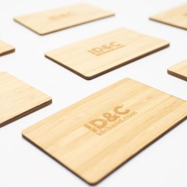 China Bamboo Holz Smart Card Business Key 125KHZ / 13.56MHZ Für die Hotelzugangskontrolle zu verkaufen