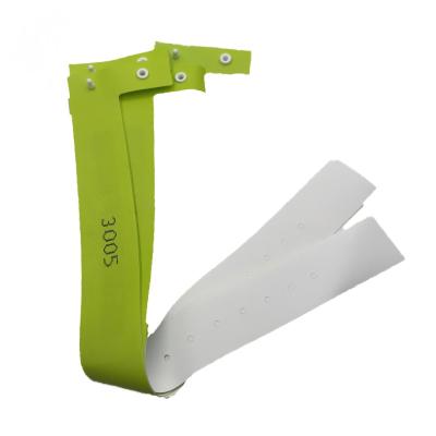 China Brazalete de etiqueta RFID de PVC inteligente blanco para deportes / hospitales en venta