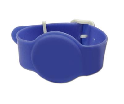 China NFC Silicone RFID Wristband Reusable Flexible Smart Chip Bracelet For Cashless Payment for sale