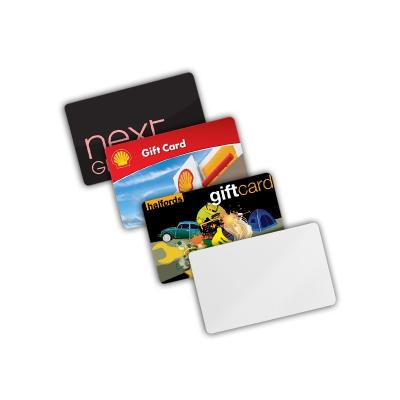 Cina Carta con chip NFC in PVC RFID bianca Smart Membership Card 1cm - 5cm in vendita