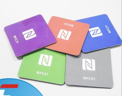 중국 NFC 전자 태그 213 사용자 지정 로고 인쇄와 함께 NFC 스티커 판매용