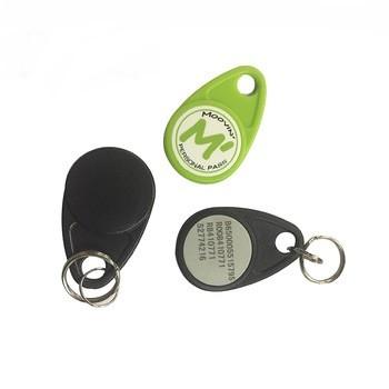 China Tk4100 Plastic Passive Key Fob 1- 6cm Read Distance RFID 125khz Key Fob for sale