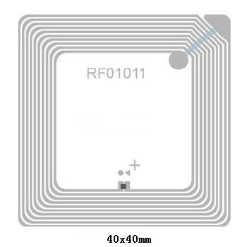 China D25mm RFID Trockene oder nasse Einlage ISO 14443A Classic ((R) 1K zu verkaufen