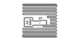 중국 UHF 사각형 인레이 AZ 9629 외계인 H3 건조 인레이 / 젖은 인레이 22.5mm * 22.5mm 판매용