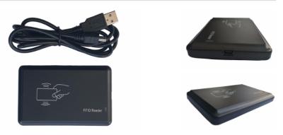 China Cartão de crédito RFID Smart Reader ISO1443A MIFAR USB 13.56 Mhz RFID Reader Writer à venda