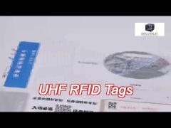 small passive rfid uhf woven tags labels in inventory system