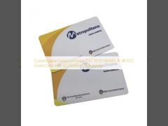 Customizable Glossy or Matte PVC RFID MIFARE ® 8K EV2 Smart Card with ISO14443A Compliance