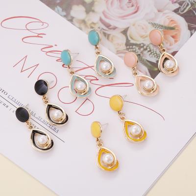 China TRENDY Vintage Drop Earrings For Women Fashion Tide for sale