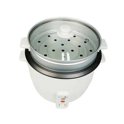 China Household Non-Stick Inner Pot 1.8L Drum Shaped Rice Cooker With Steamer for sale