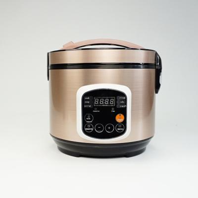 China Multi Function Household Digital Rice Cooker Smart Rice Cooker Double Side Non-Stick Gold Color Factory for sale