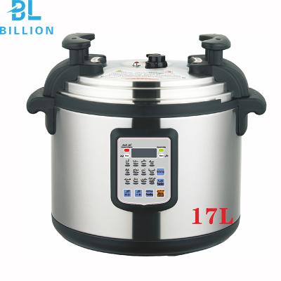 China Wholesale Hotel 17L Size Electric Appliances Commercial Multi Function Pressure Cooker For Hotel for sale