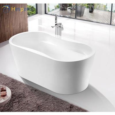 China Free Standing Bathroom Bathtub 1700mm Modern White Acrylic Free Standing Bathtub for sale