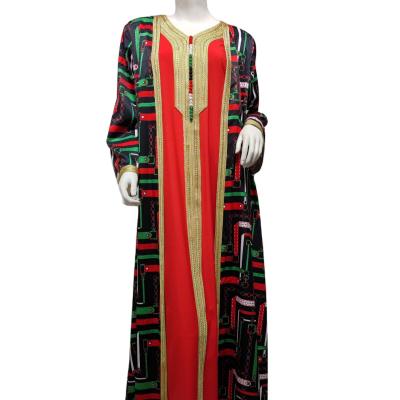 China Plus Size Islamic Abaya Plus Size Turkey Muslim Ethnic Clothing Jilbab Abaya Islamic Women Maxi Dress Indian Ladies Maxi Dress for sale