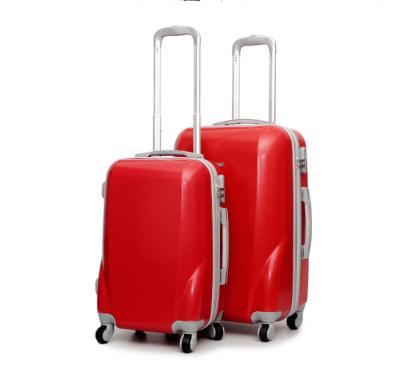 China ABS plus PC travel trolley luggage bag from China baigou factory for sale