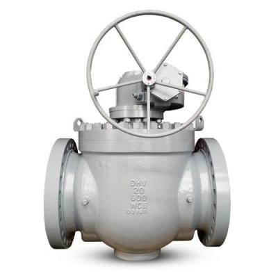 China Top Entry Trunnion Ball Valve Fire Safe Design For Refinery / Power Plant for sale