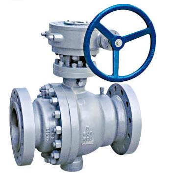 China Full Port Forged Steel Trunnion Mounted Ball Valve With Anti Static Device for sale