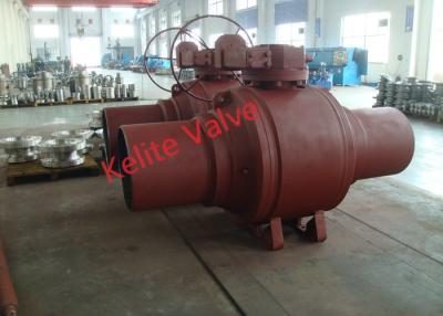 China Forging Material Fully Welded Body Ball Valves With Extended Bonnet for sale