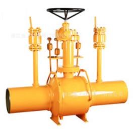 China Abrasion Resistant Fully Welded Ball Valve / One Piece Full Bore Ball Valve for sale