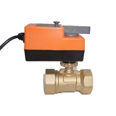 China 24V DN50 2 Way Electric Actuated Ball Valve For Water Treatment System for sale