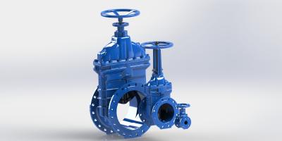 China Cap Operated Water Supply Gate Valve FBE Coated For Fire Fighting System for sale