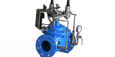 China Remote Control Water Control Valve , Ductile Iron Pressure Management Valve for sale