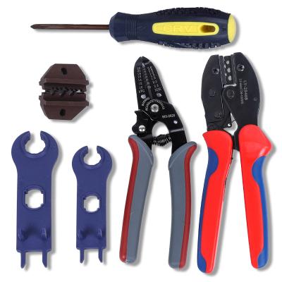 China High Quality Hand Wire Crimping Tools TC-1 Flange Cable Connectors LEKON Cable Crimping Tool AMP15/30/45 Line Crimp Tool LY-2546B for sale