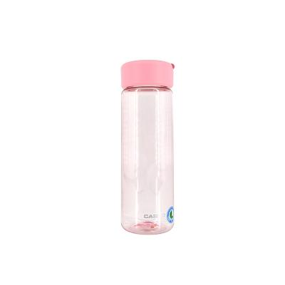 China Custom Sustainable Eco Friendly Products Plastic Water Bottle With Retractable Rope Belt for sale