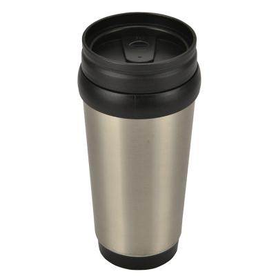 China Sustainable Favorable Price Plastic Flask 16oz Stainless Steel Lid BPA Free PP Cheap Water And Free Surface Cup for sale