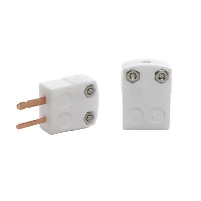 China Industrial Engineering High Temperature Ceramic All Connectors Thermocouple Plug Type Male And Female for sale