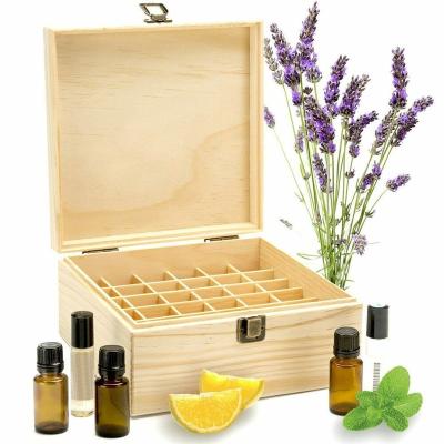 China Recyclable cheap hot sale wooden oil storage box good quality essential price for sale