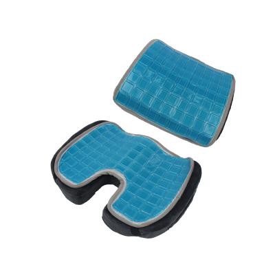 China Excellent Massage Ventilation Gel Memory Foam Cool Drivers Cushion for sale