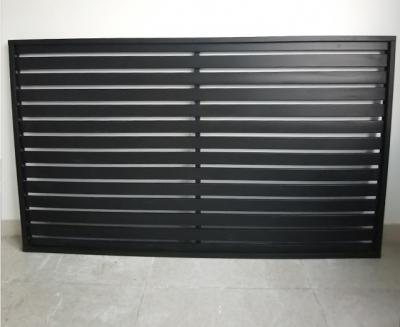 China Easily Compiled Aluminum Automatic Sliding Key Gates Designs Powder Coated Sliding Driveway Gate for sale