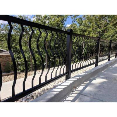 China Factory Modern Powder Coated Aluminum Railing For Stair Railings Outdoor Aluminum Railings For Balcony Railings Aluminum for sale