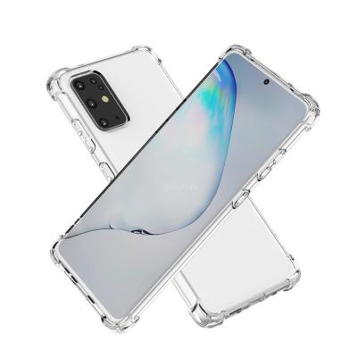 China Crystal Clear View Airbag Shockproof Soft Tpu Transparent Case For Samsung S20 Ultra Plus S20 for sale