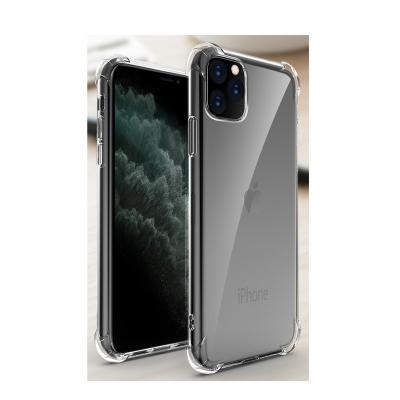 China Soft Transparent TPU Clear Case TPU Case For iphone 11 pro Max Crystal Clear Shockproof Tpu Case for sale