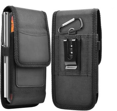 China Universal Shockproof Phone Pouch For iPhone 13 12 Portable Phone Case Belt Pouch Phone Bag With Card Slot Waist Bag Buckle Clip Cover for sale