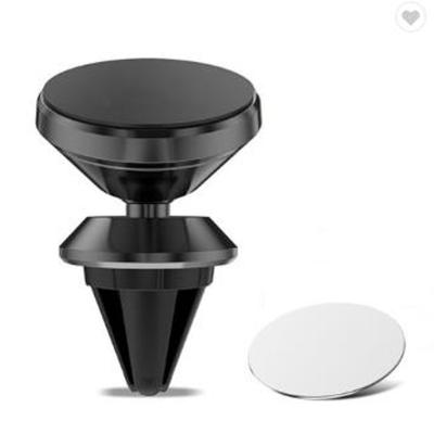 China Hot Selling Business Style Phone Holder 360-degree Rotation Air Vent Universal Auto Bracket Hot Sale Magnet Phone Sticker Holder for sale