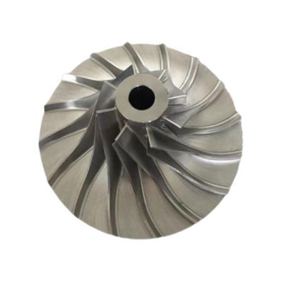 China Cheap 4-5 Axis CNC Auto Turbine Wheel Turbine Parts Milling and Automotive Auto Spinning Milling Parts for sale