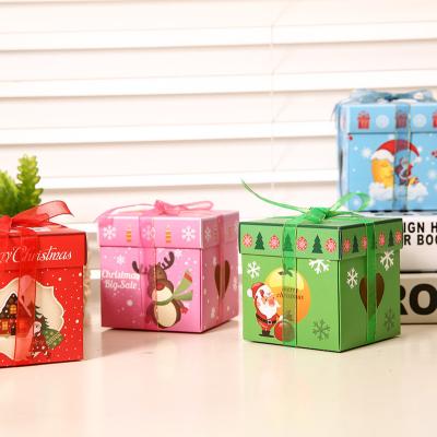 China Creative Universal Packaging Christmas Apple Gift Box Christmas Eve Christmas Fruit Box Holiday Candy for sale