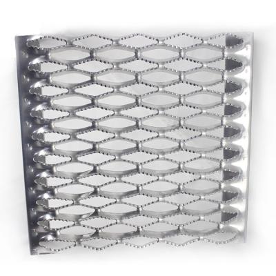 China Perforated Anti Slip Skid Plate Perforated Non Slip Safety Grating for sale