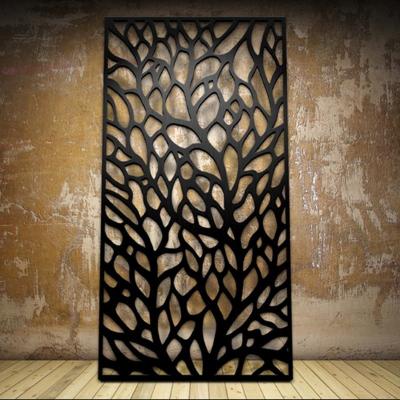 China Plain Weave Desktop Screen Divides Laser Cut Decorative Screen Carved Partition Screen for sale