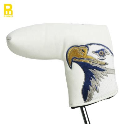 China Durable Promotional Gifts PU Leather Golf Club Head Cover Golf Putter Cover for sale