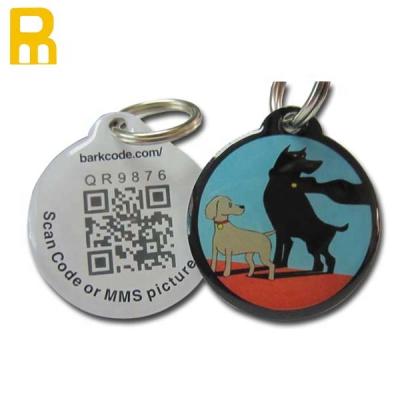 China Personalized Customized Dog Tag/ID Unique Tag QR Code Number Different Pet Tag Pet Tag For Dogs/Cats for sale