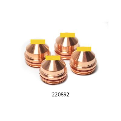 China Maxpro200 plasma copper high quality cutting plasma nozzle 220892 consumable nozzle 130A for Maxpro200 torch for sale