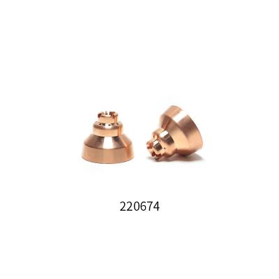 China High Quality Copper Plasma Cutting Plasma Consumable Shield 220674 For Powermax45 Torch for sale